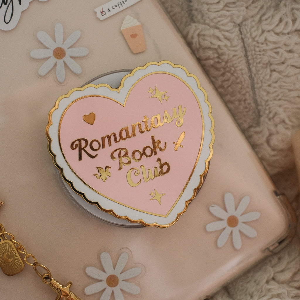 Magnetischer eBook & Handy Halter - "Romantasy Book Club"