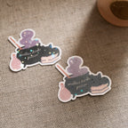 Endless Books Cauldron Sticker: Glitter Vinyl für Kindle, Tolino, Laptop, Smartphone und mehr