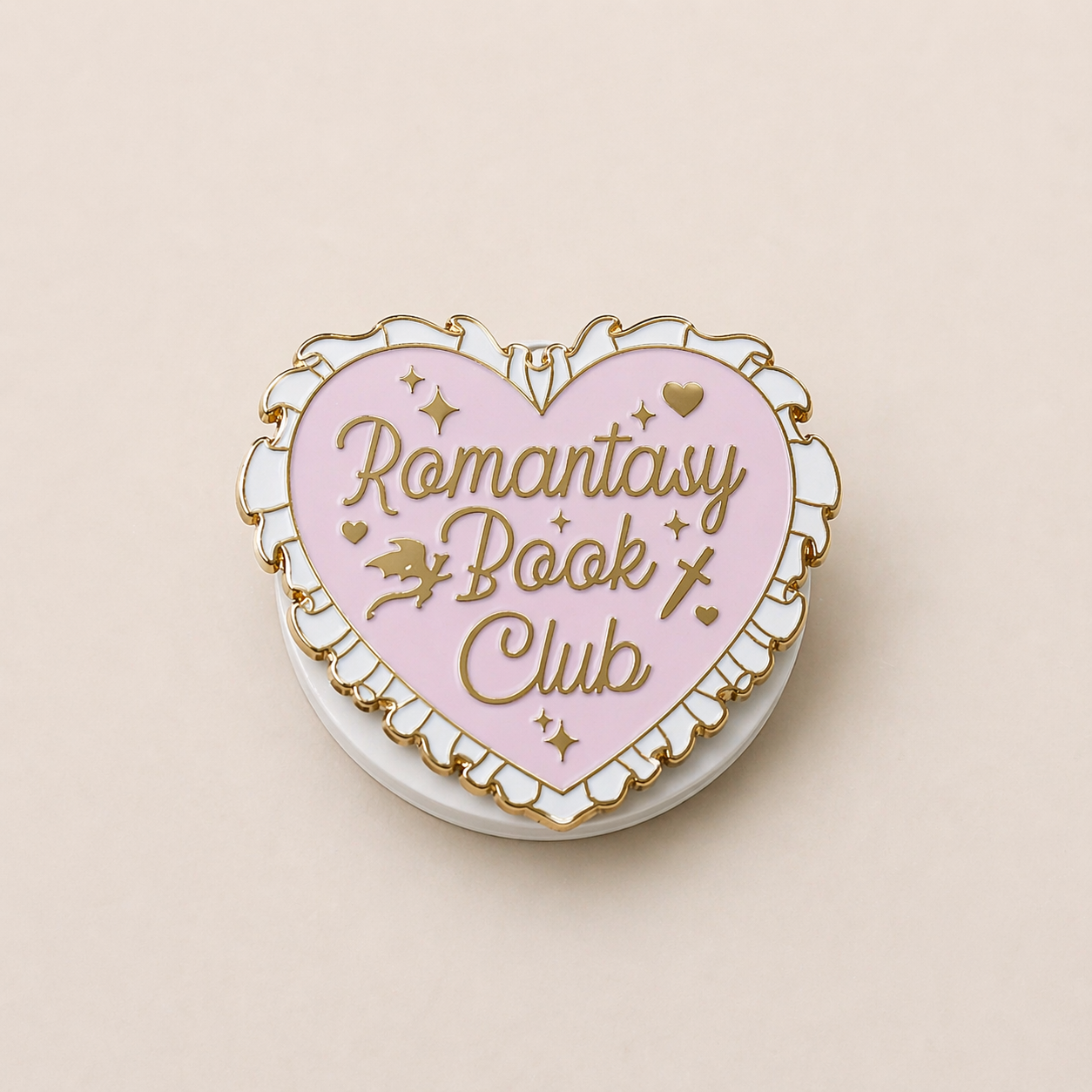 Magnetischer eBook & Handy Halter - "Romantasy Book Club"