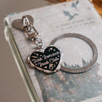 Dark Romance & Romantasy Key Chain  & E-reader Charm