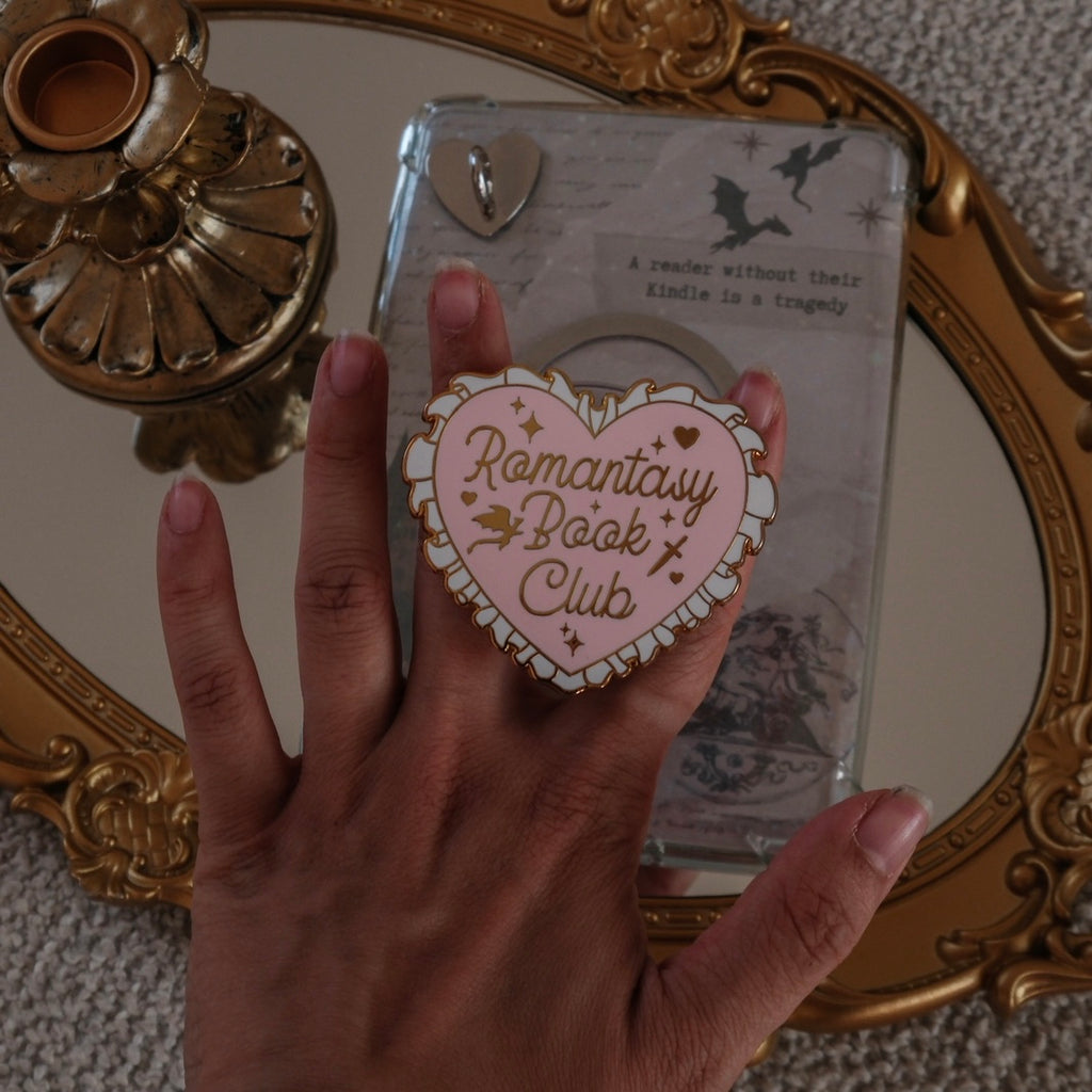 Magnetischer eBook & Handy Halter - "Romantasy Book Club"