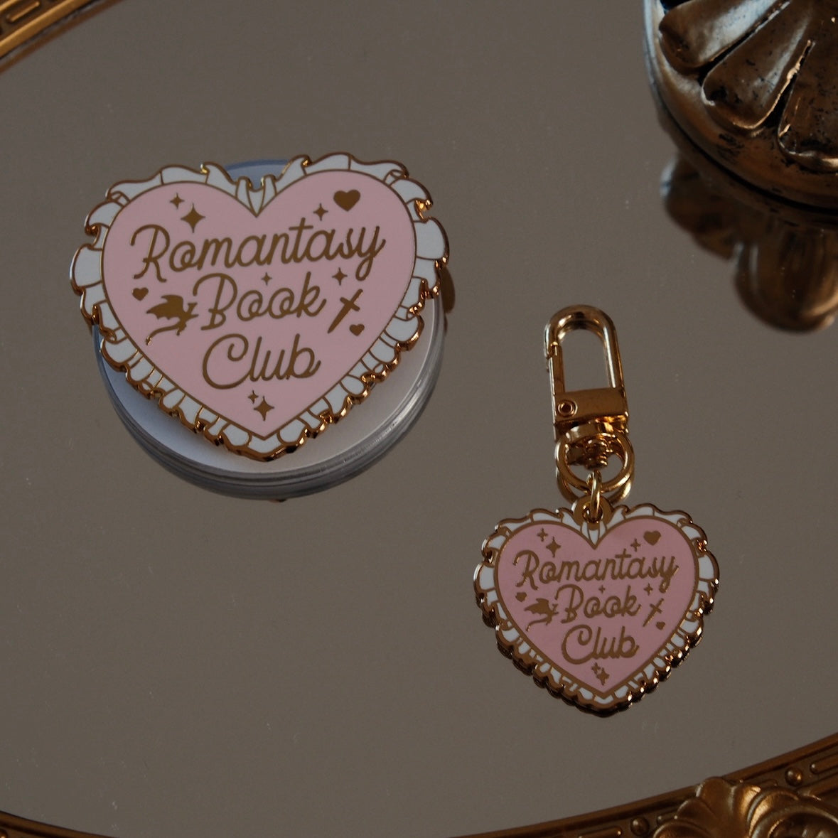 Romantasy Key Chain  & E-reader Charm