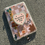 eReader mit herbstlicher Einlage im Pumpkin-Spice-Stil, verziert mit Geistern, Kürbissen und glitzerndem Finish – perfektes Bookish Accessoire für den Herbs