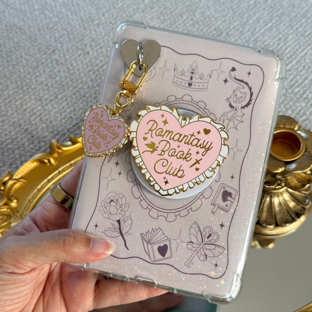 Romantasy Key Chain  & E-reader Charm