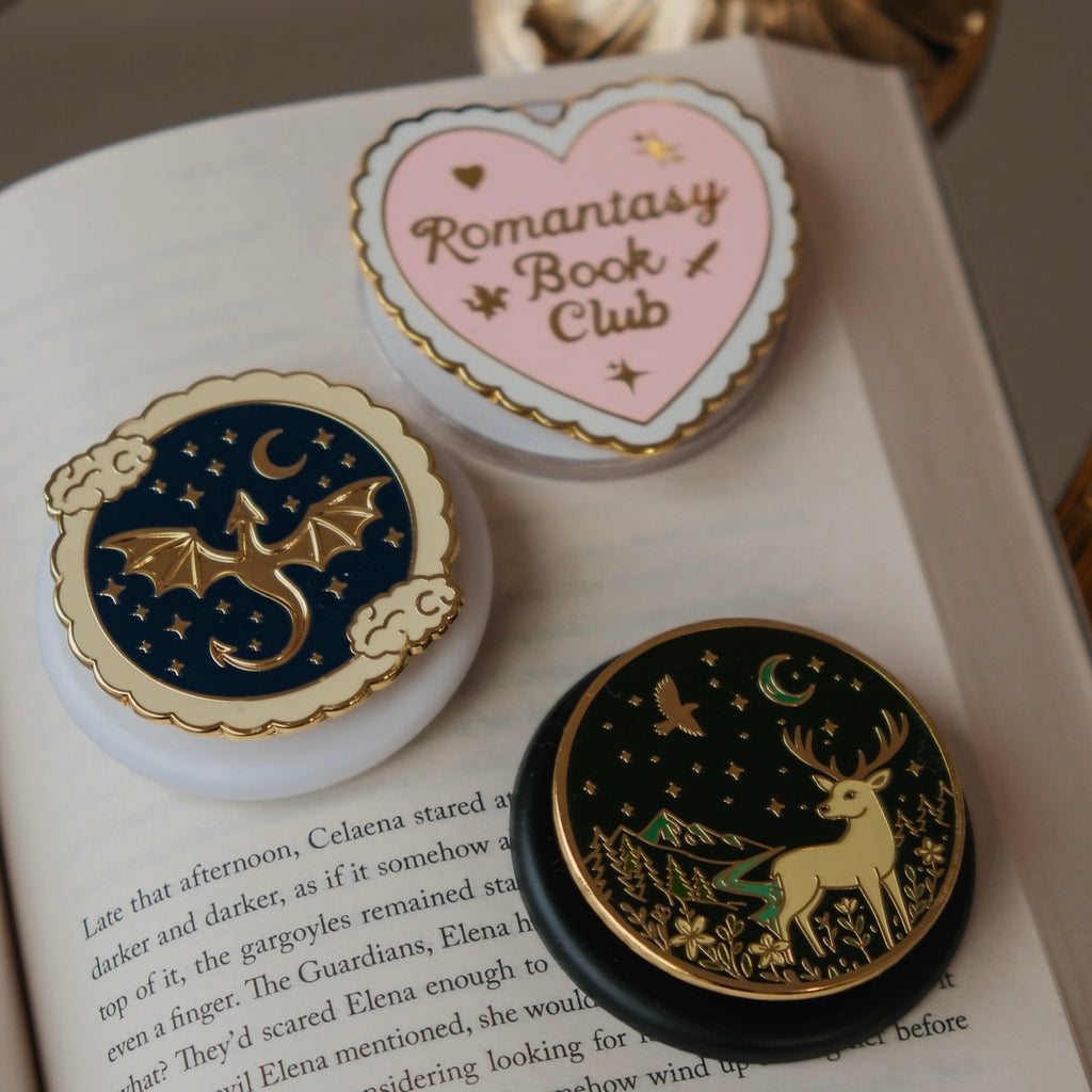 Magnetischer eBook & Handy Halter - "Hirsch"