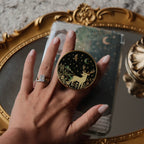 Magnetischer eBook & Handy Halter - "Hirsch"