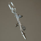 Kindle & Tolino Charm Kette - "Fantasy Silber"