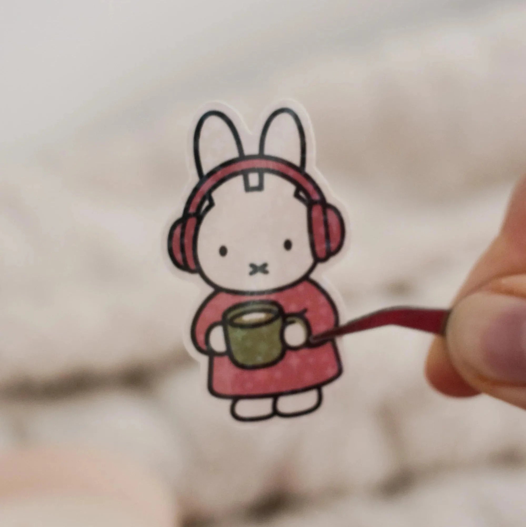 "Bunny Matcha" - Sticker